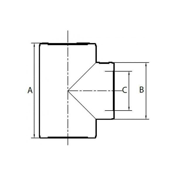 T Simples - Tubo PPR