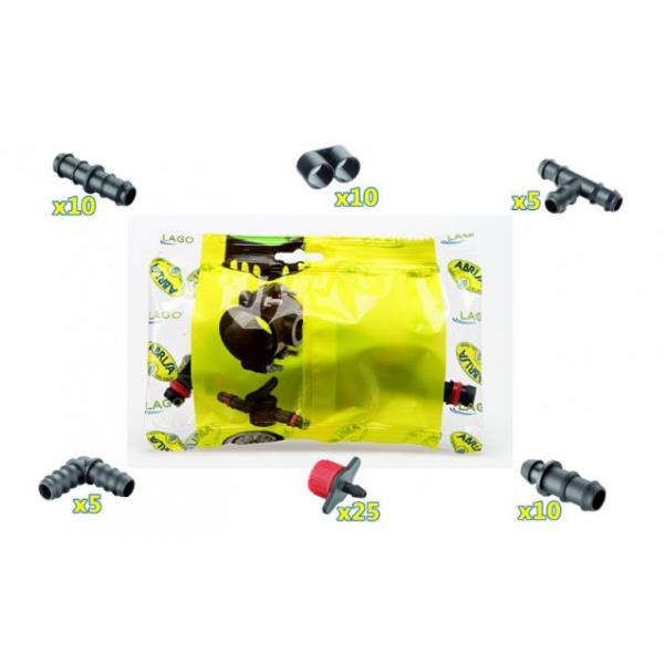 Kit de Irrigação com Gotejador Regulável Abrisa 0901