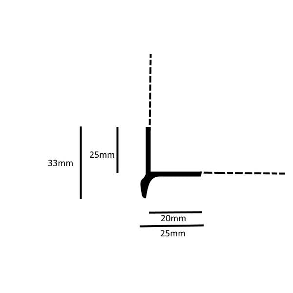 Perfil Goteira Pingadeira Para Etics - Capote