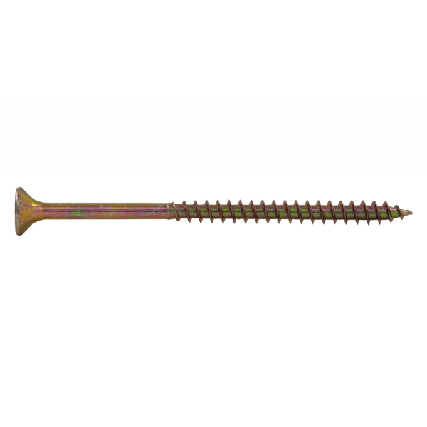 parafuso para madeira cabeça plana TX (Torx) com rosca parcial