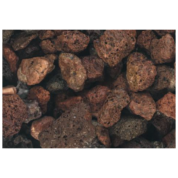 Cascalho Vulcânico Vermelho