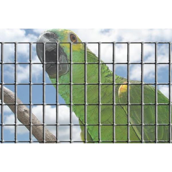 Rede Hagro Eletrosoldada Galvanizada Retangular