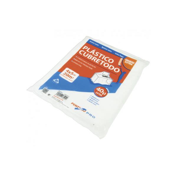 Capa de plástico Extra grosso - 4x5 metros