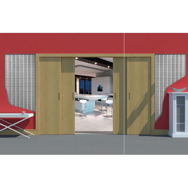 Cassete / Caixilho Kriket Dupla Paralela Reboco