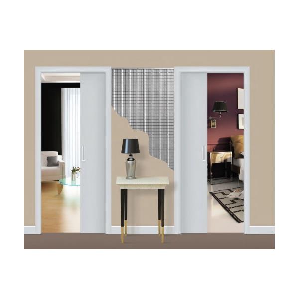 Cassete / caixilho kriket bilateral reboco