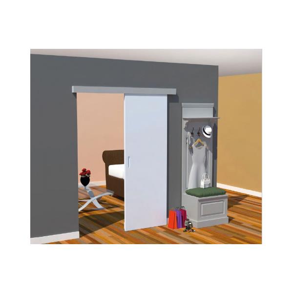 Kit porta deslizante externa à parede Kriket