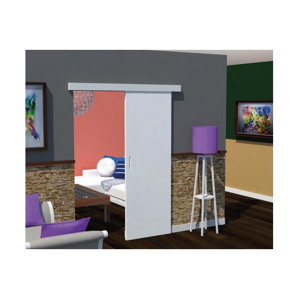 Kit porta deslizante externa à parede Kriket