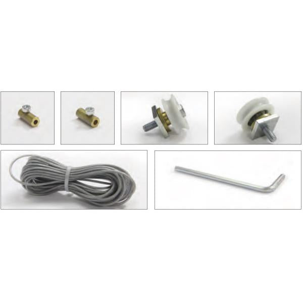 Kit KAPS para abertura simultânea para porta dupla Kriket