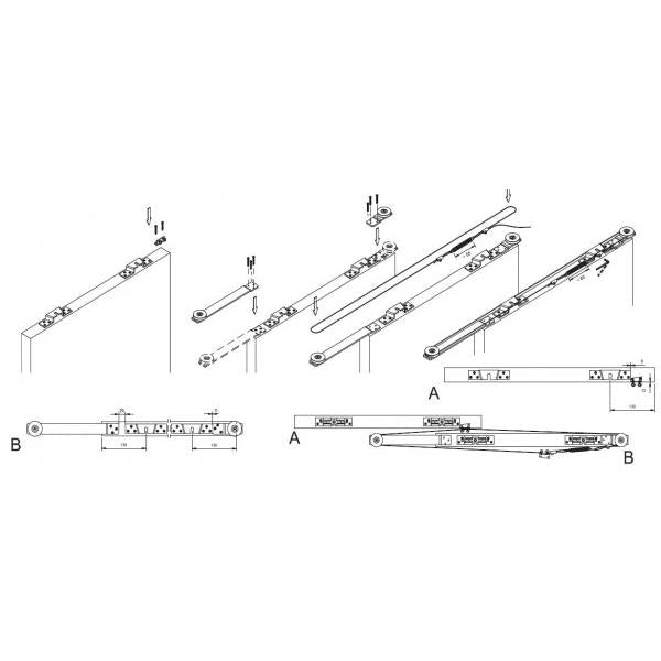 Kit KAP ESPECIAL de abertura simultânea de porta paralela