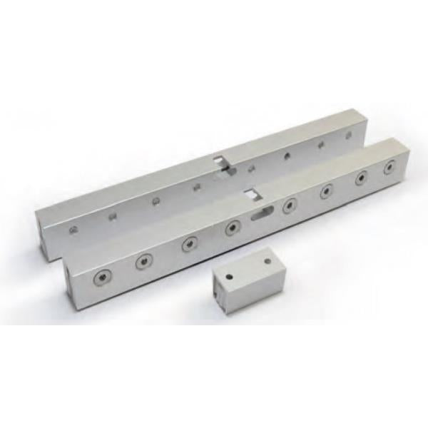 Kit de pinças KRIS para porta de vidro