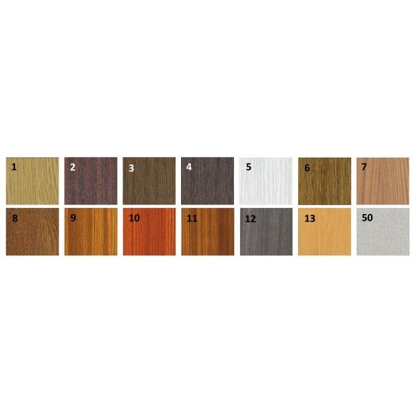 Teto revestido PVC exterior - Sagirev - Cor 11