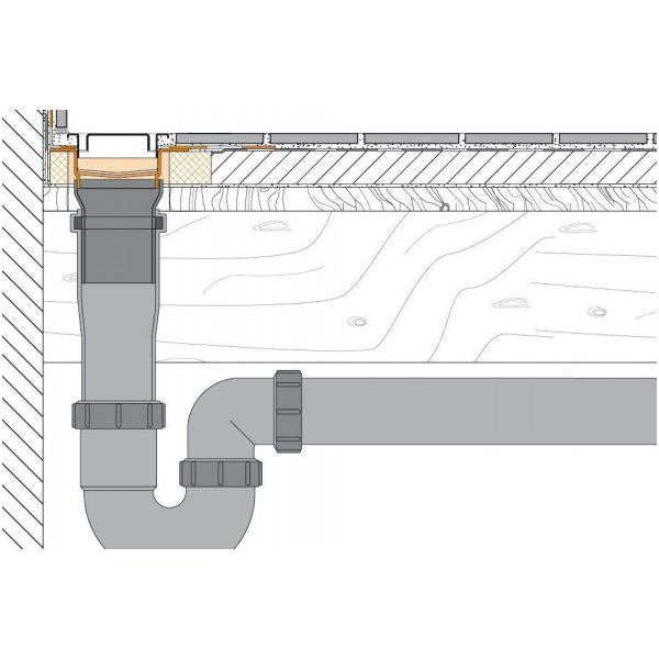 Ralo de escoamento em linha - Kerdi-line V - SCHLÜTER
