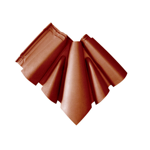 Canto de Telhado Piemontesa (4 peças) Cerâmica - BMI