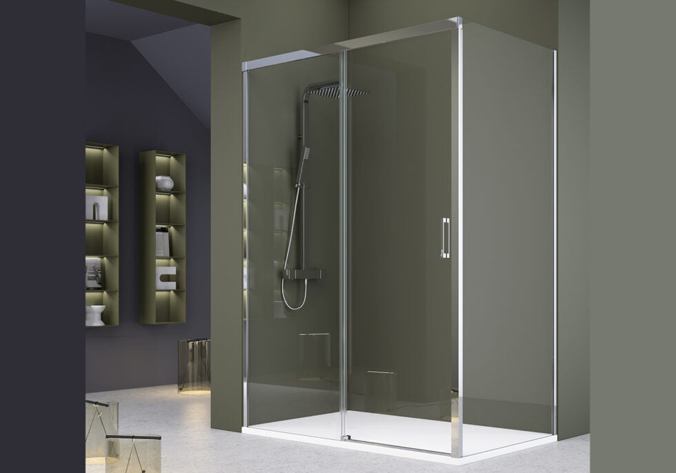 Painel de duche Q de Canto - Quadra by Duplach