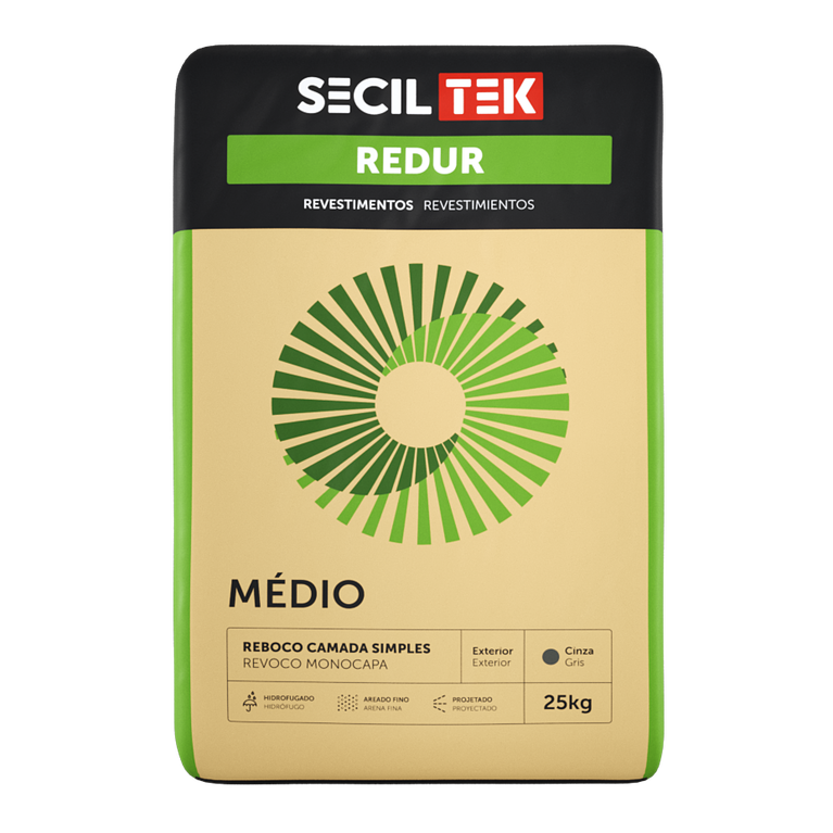 Redur Médio - Reboco - 25kg - SECIL