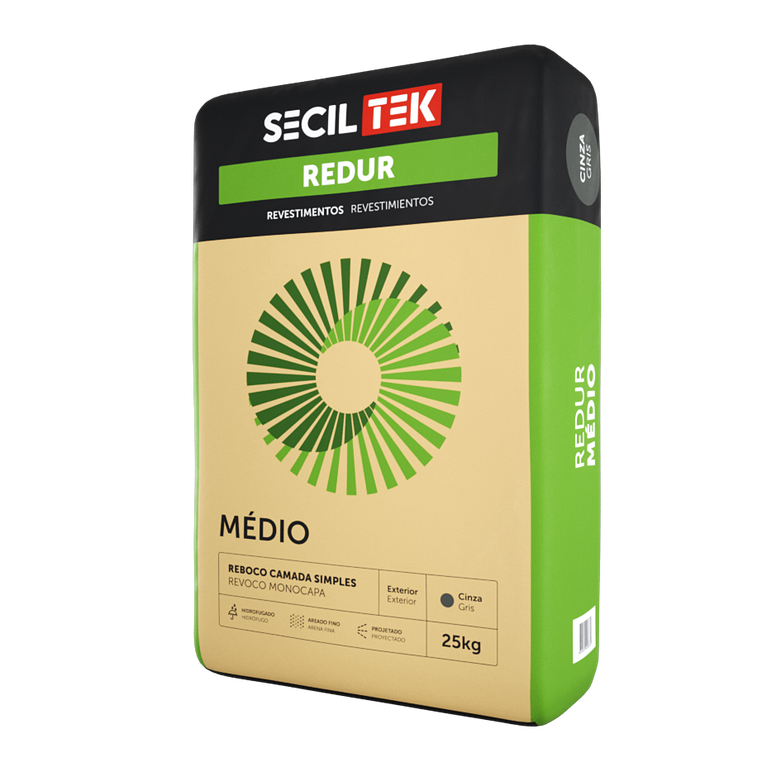 Redur Médio - Reboco - 25kg - SECIL
