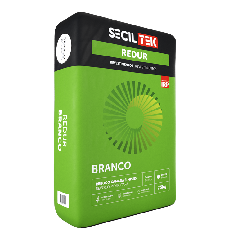 Redur Branco - Reboco - 25kg - SECIL