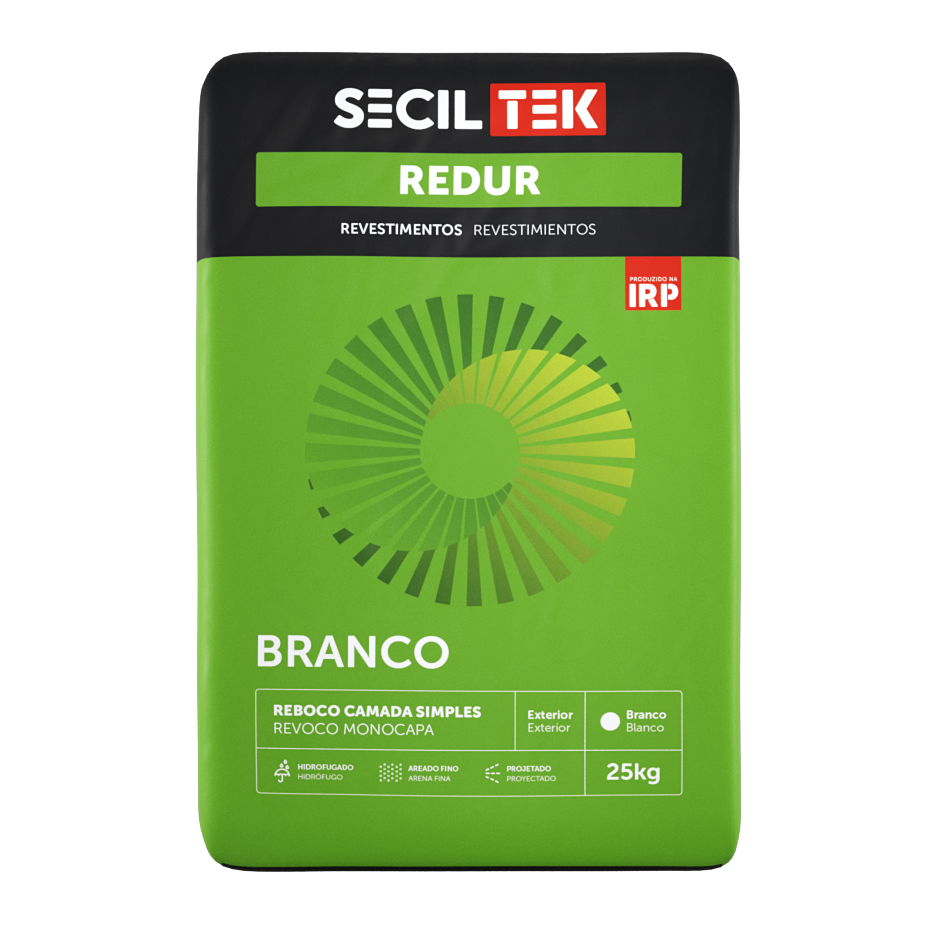 Redur Branco - Reboco - 25kg - SECIL