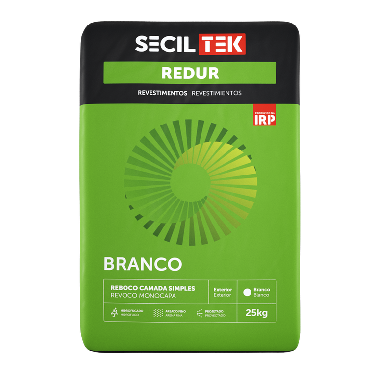 Redur Branco - Reboco - 25kg - SECIL