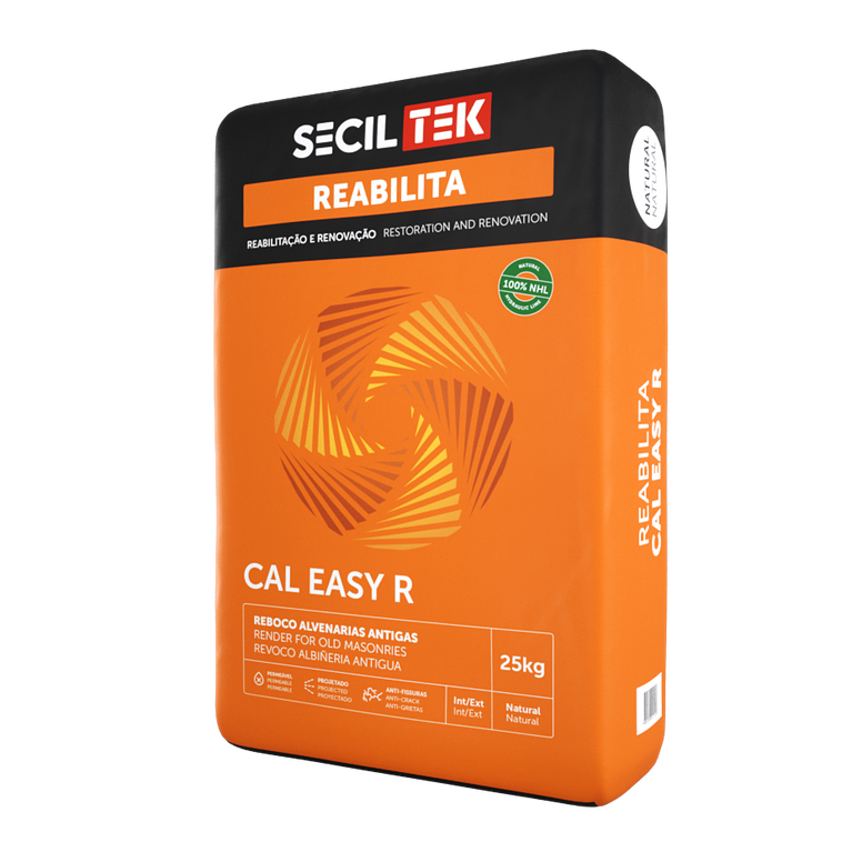 Reabilita Cal Easy R - 25kg - SECIL