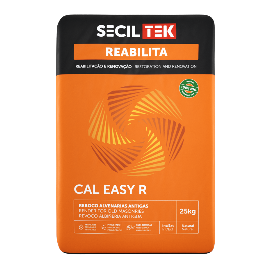 Reabilita Cal Easy R - 25kg - SECIL
