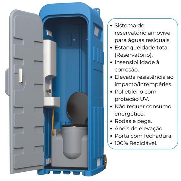 WC Sanitário provisório para obra