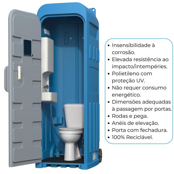 WC Sanitário provisório para obra