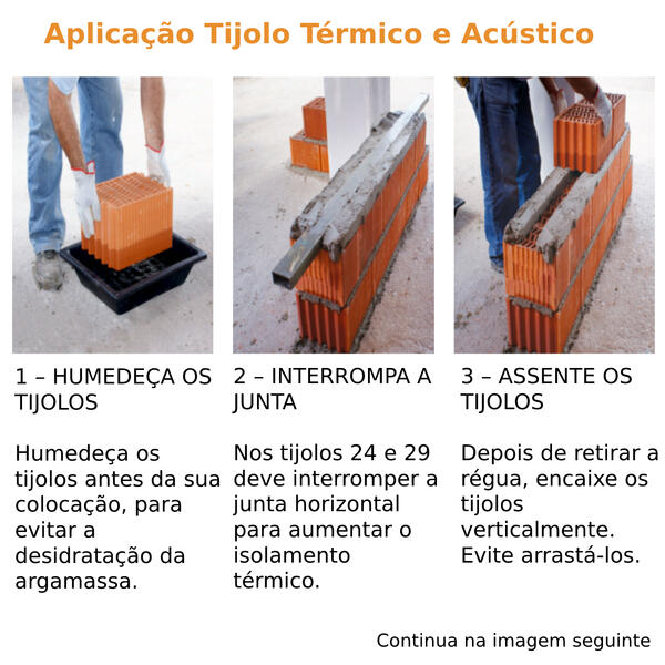 Tijolo Cerâmico Térmico e Acústico - PRECERAM