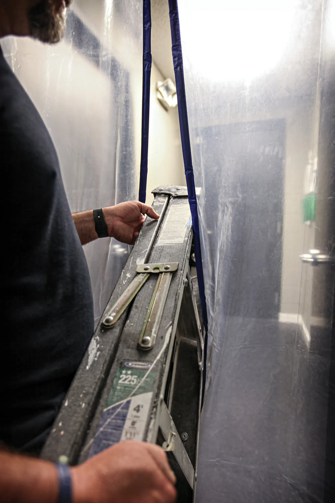 E-Z Up® Magnetic Peel + Stick Zipper - 5,7 cm x 2,03 m - Trimaco®