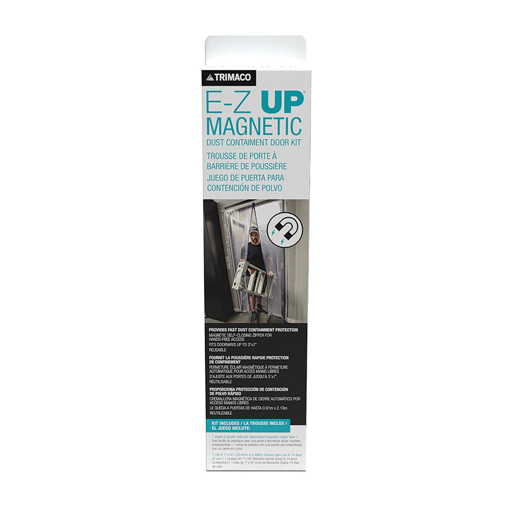 E-Z Up® Magnetic Peel + Stick Zipper - 5,7 cm x 2,03 m - Trimaco®