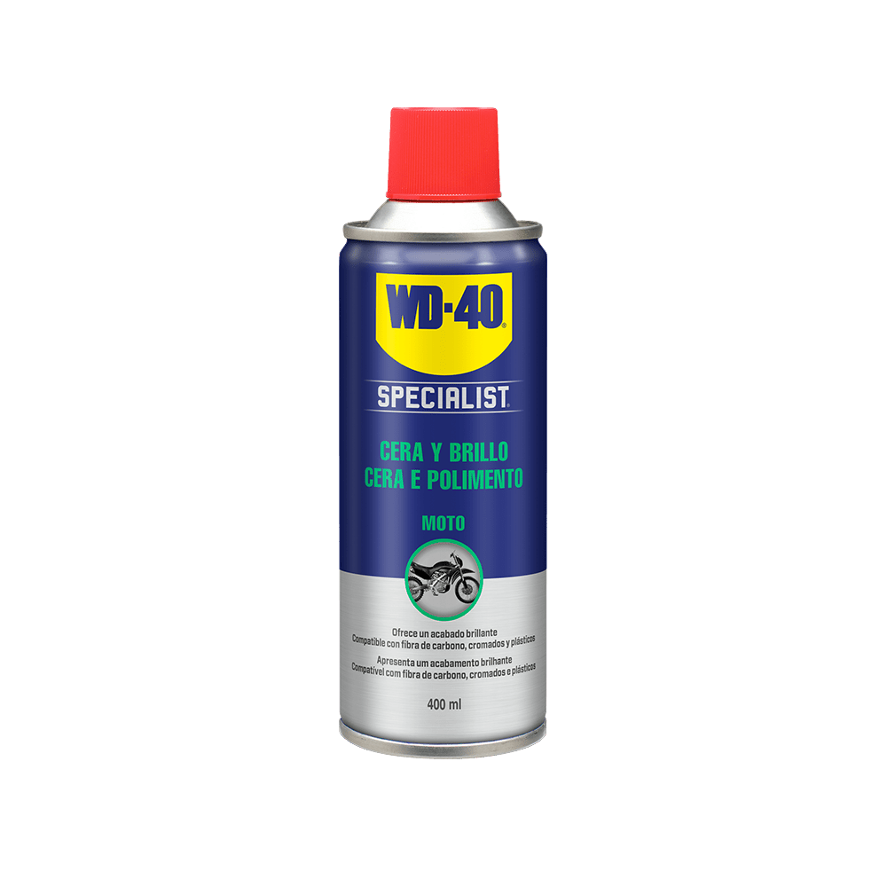 Spray cera e polimento Specialist Moto 400 ml - WD-40