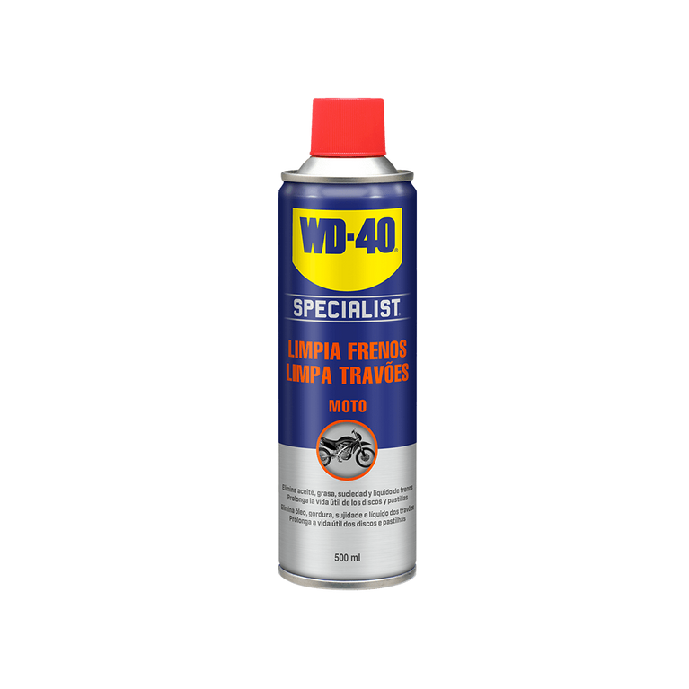 Spray Limpa travões Specialist Moto 500 ml - WD-40