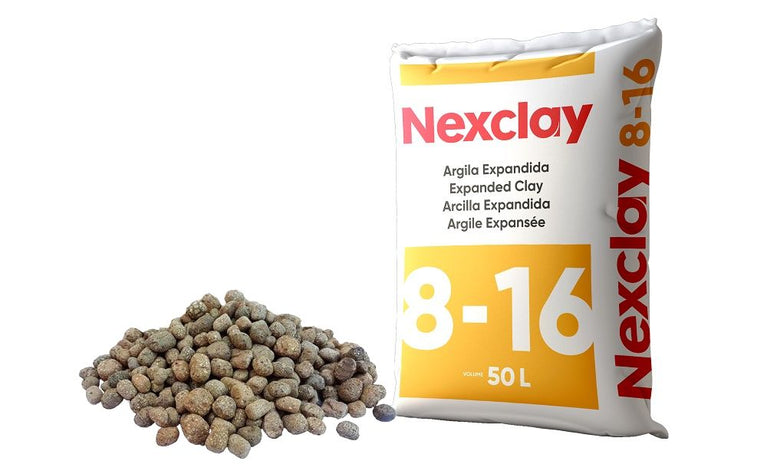Argila expandida 8-16 Nexclay (8 a 16mm)