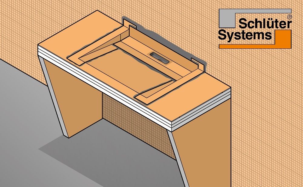 Lavatório KERDI-BOARD-WS - Schlüter