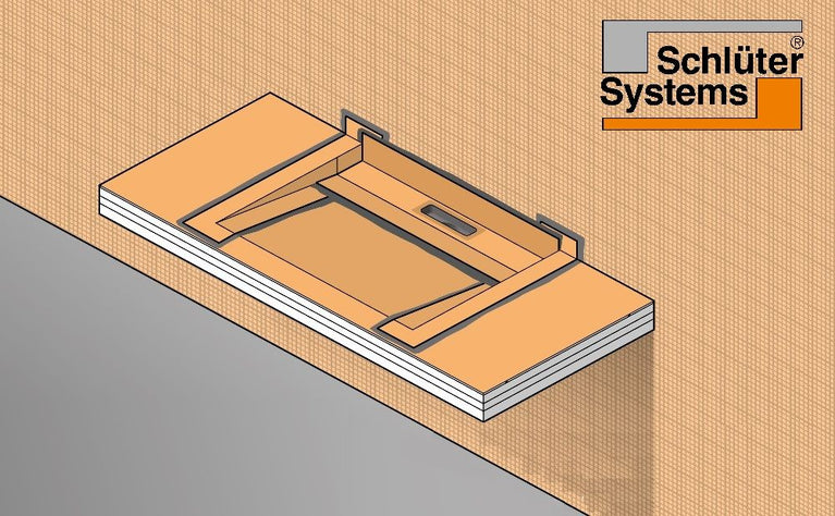 Lavatório KERDI-BOARD-WW - Schlüter