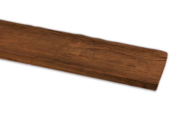 Tábua Decorativa Rústica - Madeira Escura