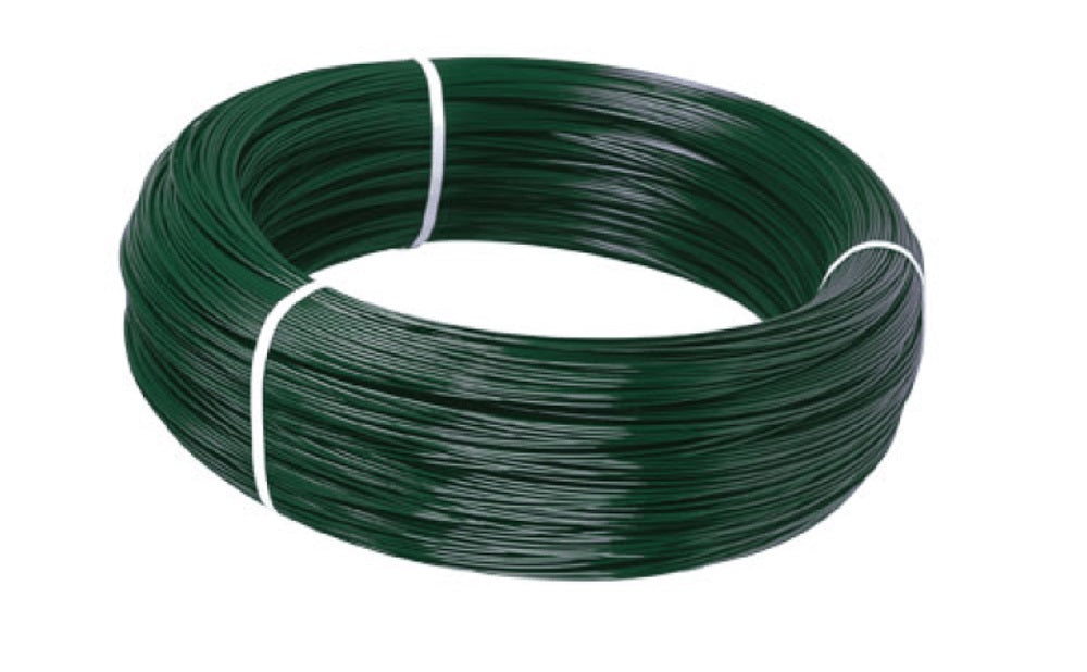 Arame Liso Plastificado Verde