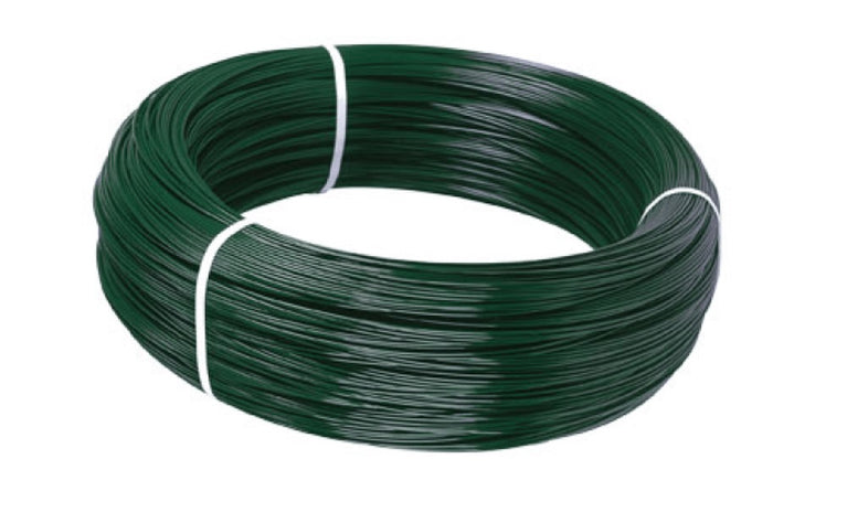 Arame Liso Plastificado Verde