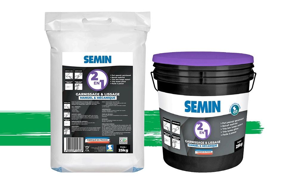 Massa corrida 2 em 1 enchimento e acabamento - Semin