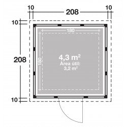 Abrigo de Jardim - NH2
