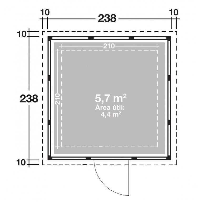 Abrigo de Jardim - NH4