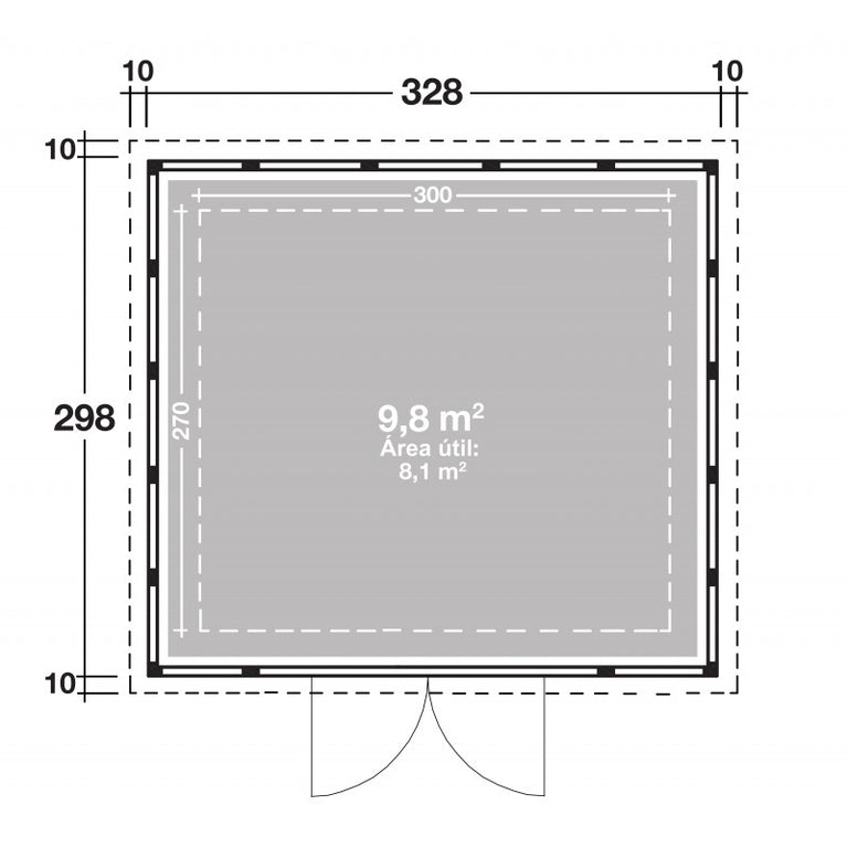 Abrigo de Jardim - NH9