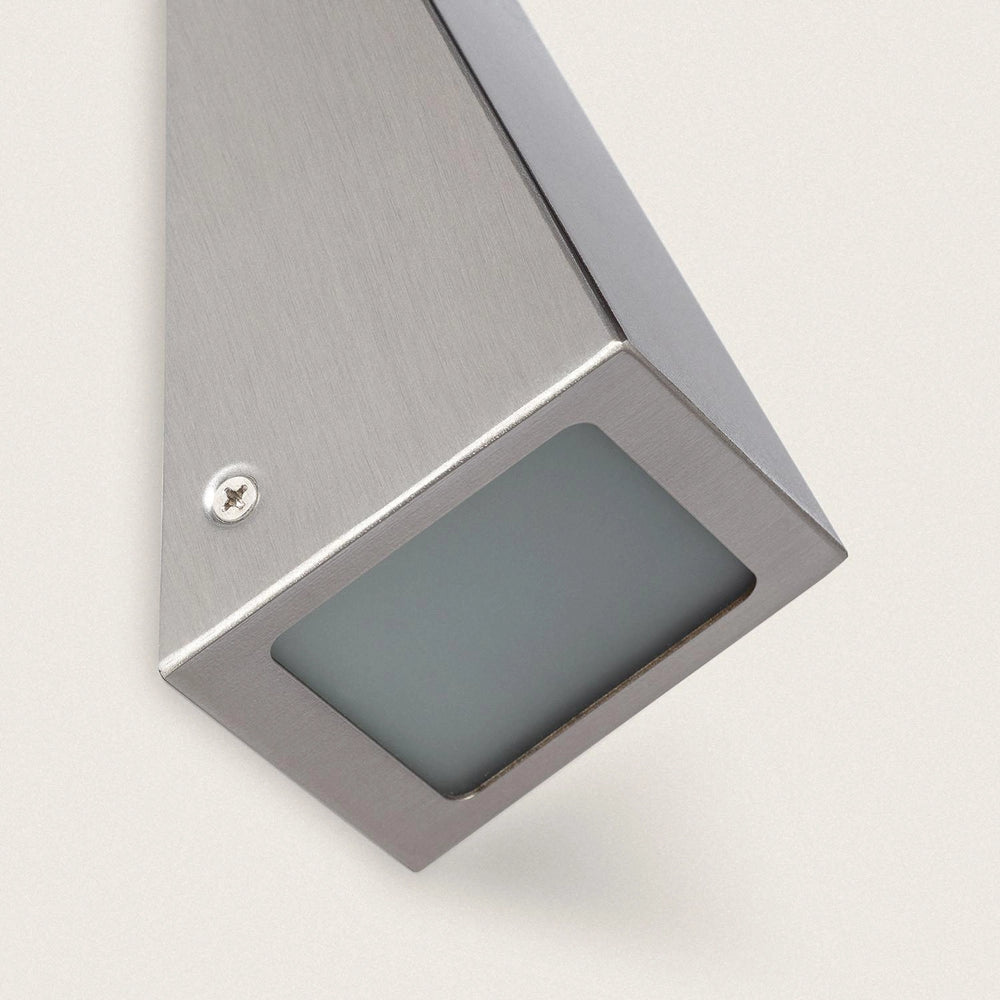 Aplique de Parede Exterior Metal e Vidro Ruzafa