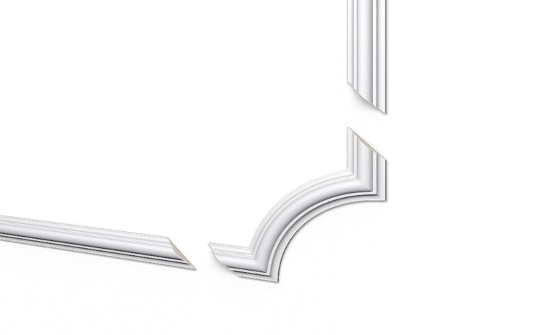 Canto de moldura de parede Arstyl Z102 - 20 Unidades