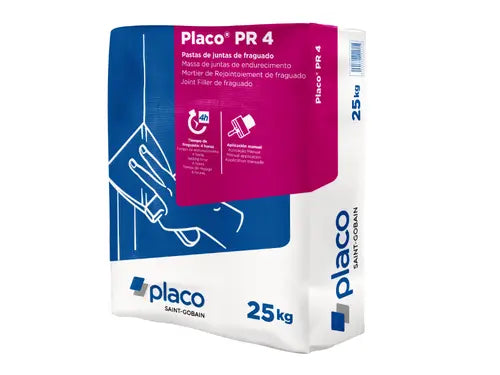 Massa para juntas PR4 - 25 Kg - PLACO