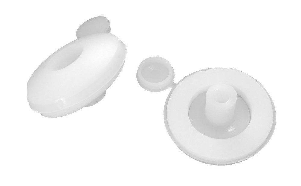 Anilhas de fixação para placas policarbonato alveolar