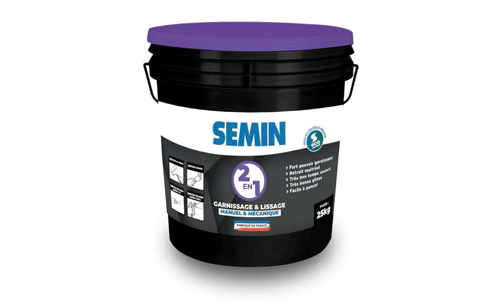 Massa corrida 2 em 1 enchimento e acabamento - Semin