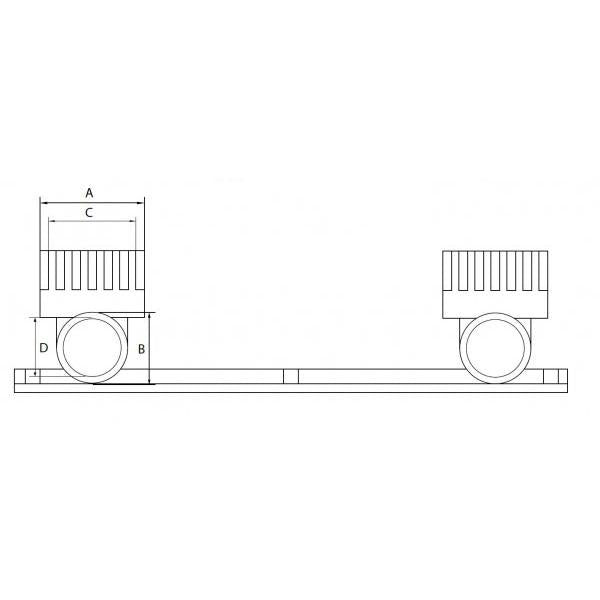 Coletor de Banho/Chuveiro - Tubo PPR