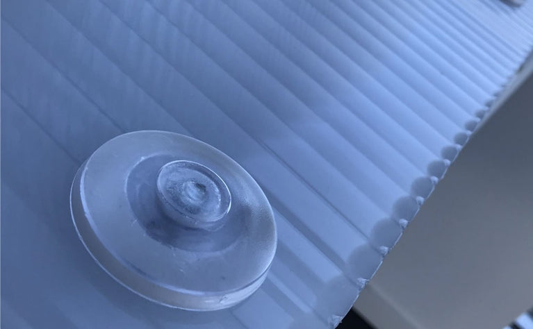 Anilhas de fixação para placas policarbonato alveolar