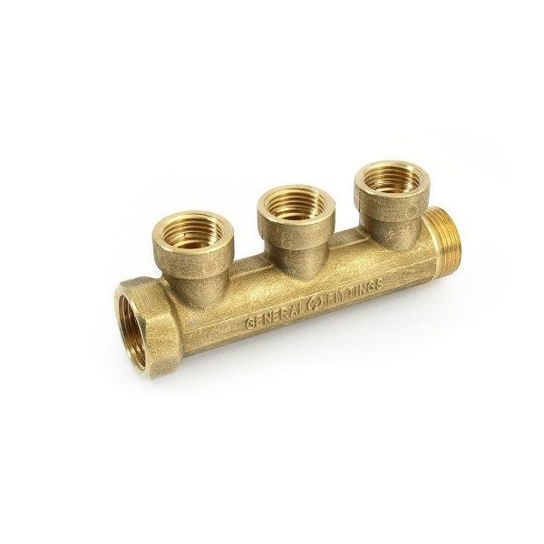 Coletor 3 Saídas - Acessório Compressão para Tubo Pex